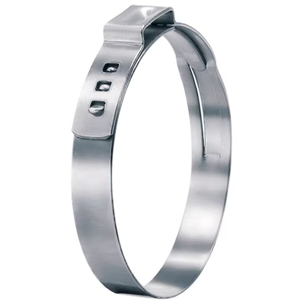 Hose Clamp Stpls 1-Ear M14.5-17 SS, Oetiker, Mfr#: HCS1E-0170-7-SS/B